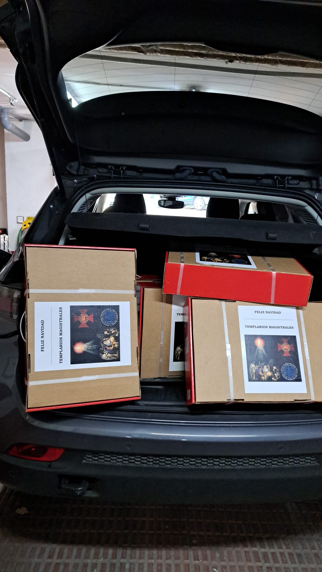 El reparto de cajas navideñas está culminando con gran éxito